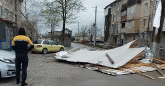 Последствия стихии: поваленные деревья, поврежденные автомобили и обесточенные дома