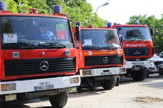 Молдавские спасатели отправились в Грузию тренироваться в тушении лесных пожаров