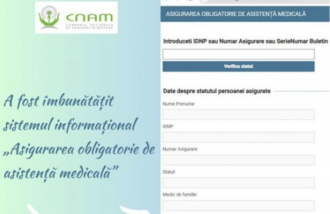 CNAM a pus în aplicare un sistem îmbunătățit de evidenţă a persoanelor asigurate