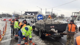 В Молдове продолжаются работы по разблокированию дорог