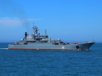 В Черном море потоплен корабль РФ