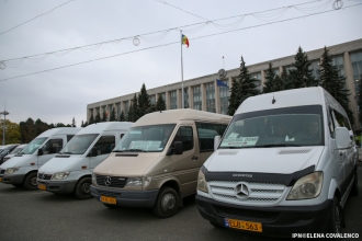 Молдавские перевозчики вышли на протест