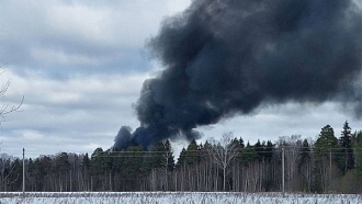 В Ивановской области России разбился военно-транспортный самолет