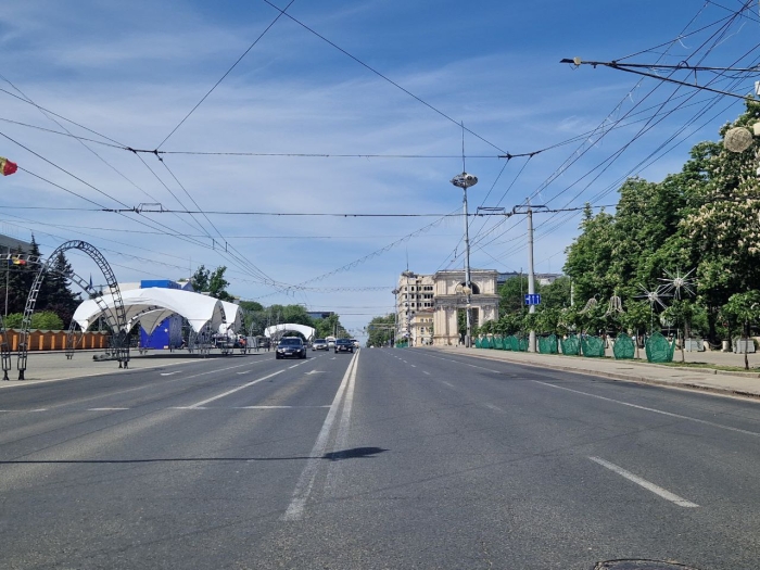 În perioada 8-10 mai, va fi suspendat traficul rutier pe anumite străzi din capitală
