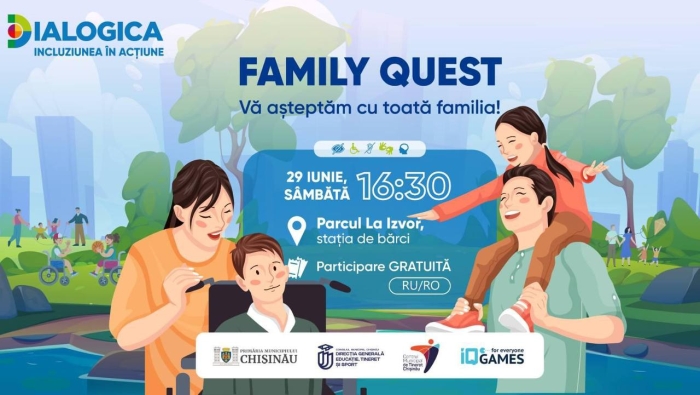 Primăria invită chișinăuienii la "Family Quest"