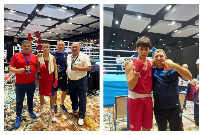 Lotul național de box s-a întors cu trei medalii de la Campionatul European pentru juniori