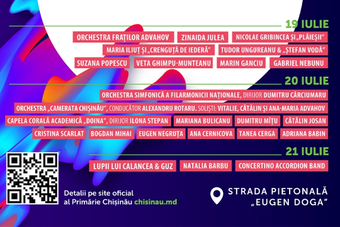 Primăria invită la Festivalul „Te salut, Chișinău!”
