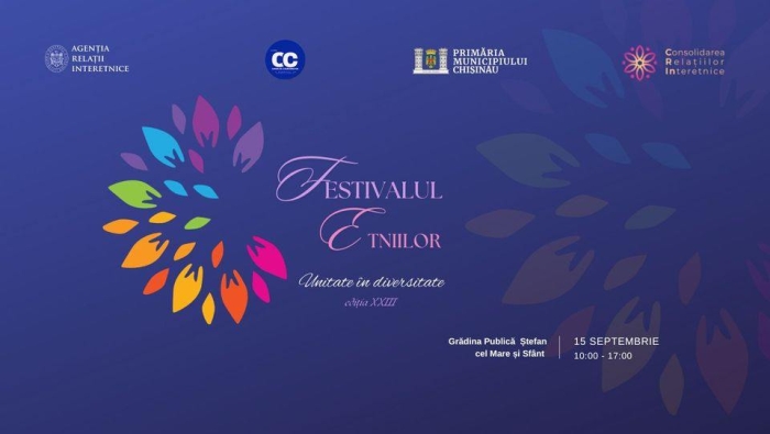 La Chișinău va avea loc Festivalul Etniilor