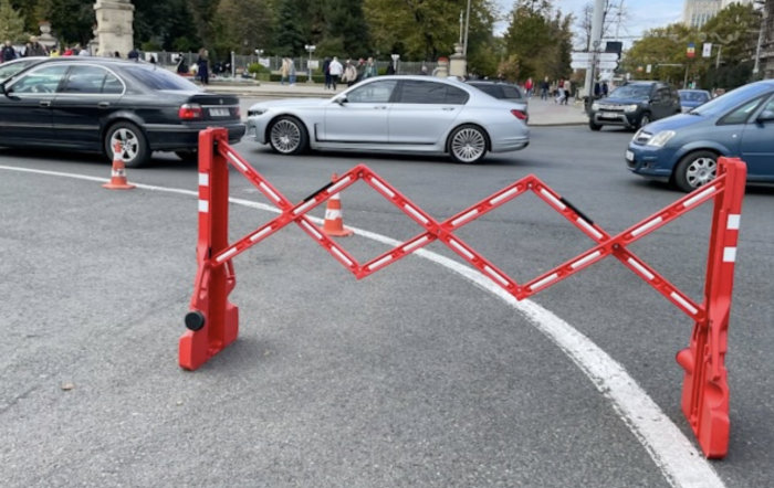 Trafic sistat în centrul capitalei, de Ziua Vinului