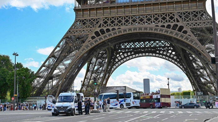 Incendiu la Turnul Eiffel