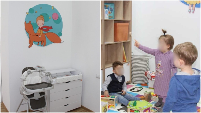 USM a deschis un centru pentru copiii mici ai angajaților și studenților săi