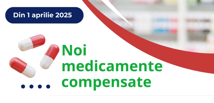Noi medicamente compensate, prescrise de la 1 aprilie