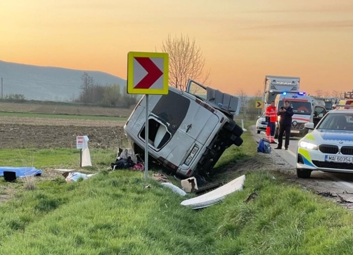 Trei morți într-un accident în județul Cluj