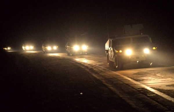 Deplasări ale tehnicii militare, pe parcursul lunii iunie