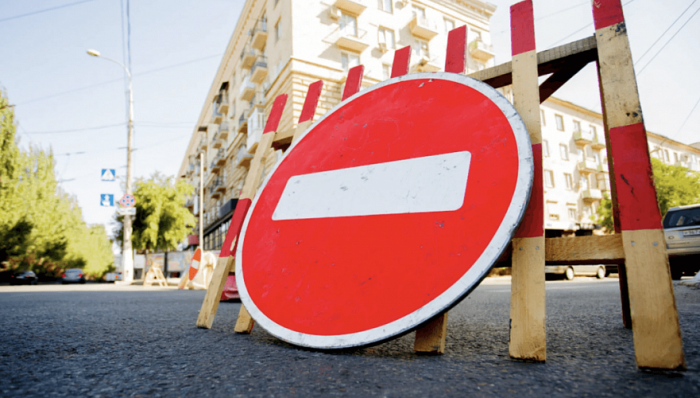 Trafic suspendat în sectorul Buiucani