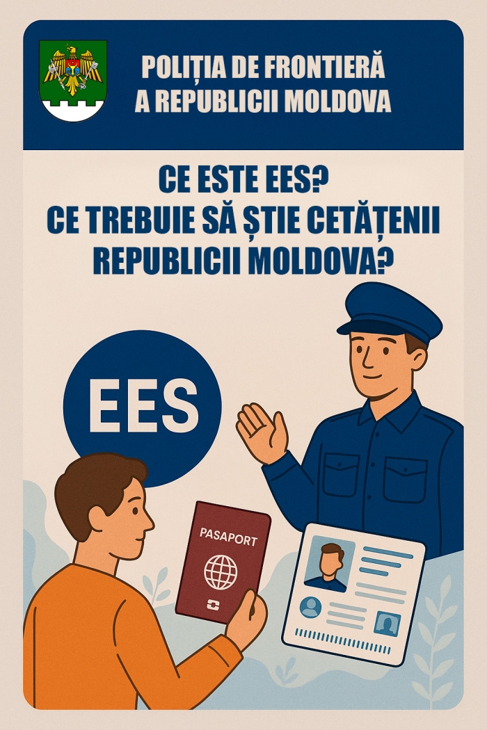 Începând cu 12 octombrie, în punctele de trecere a frontierei externe ale Uniunii Europene va fi implementat Sistemul EES