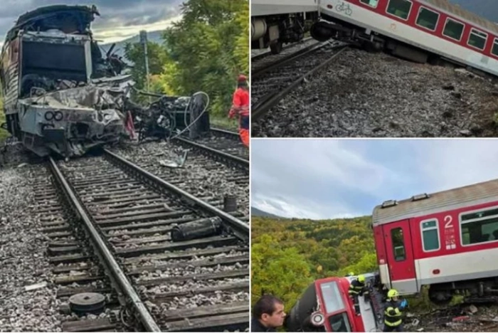Accident feroviar grav în Slovacia