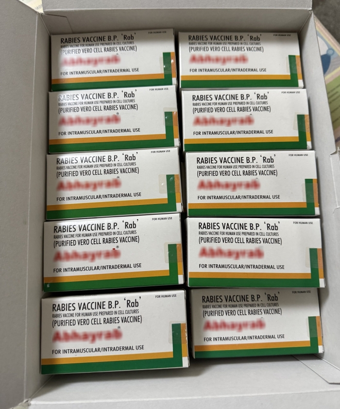 Ultimul lot de vaccin antirabic din acest an