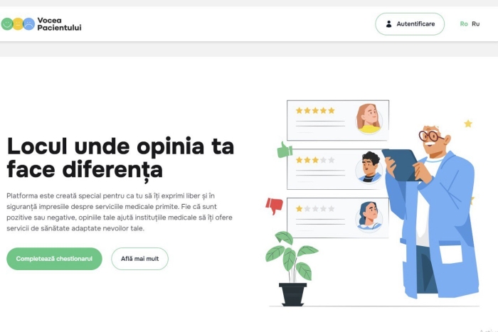 В Молдове появилась платформа для оценки медицинских услуг