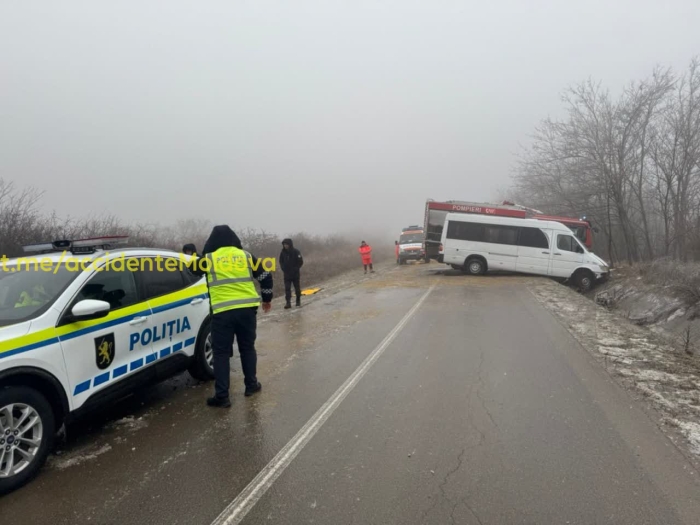 Casa din localitatea Ulmu, distrusă în totalitate