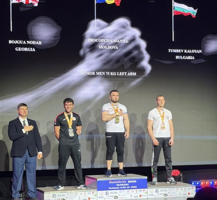 Armwrestlingul moldovenesc scrie o nouă pagină de istorie