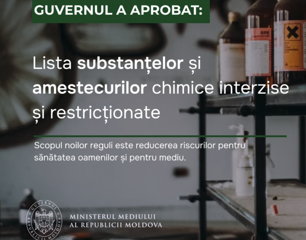 Noi restricții pentru substanțele chimice periculoase