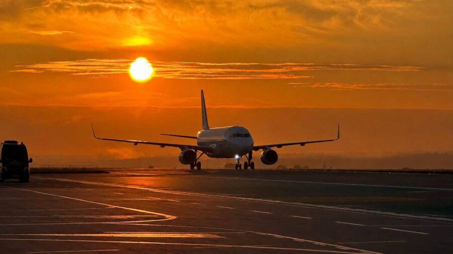 Traficul aerian pe Aeroportul Chișinău, la un nivel ridicat