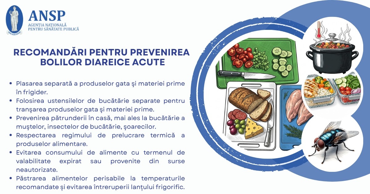 Mai puține cazuri de boli diareice acute
