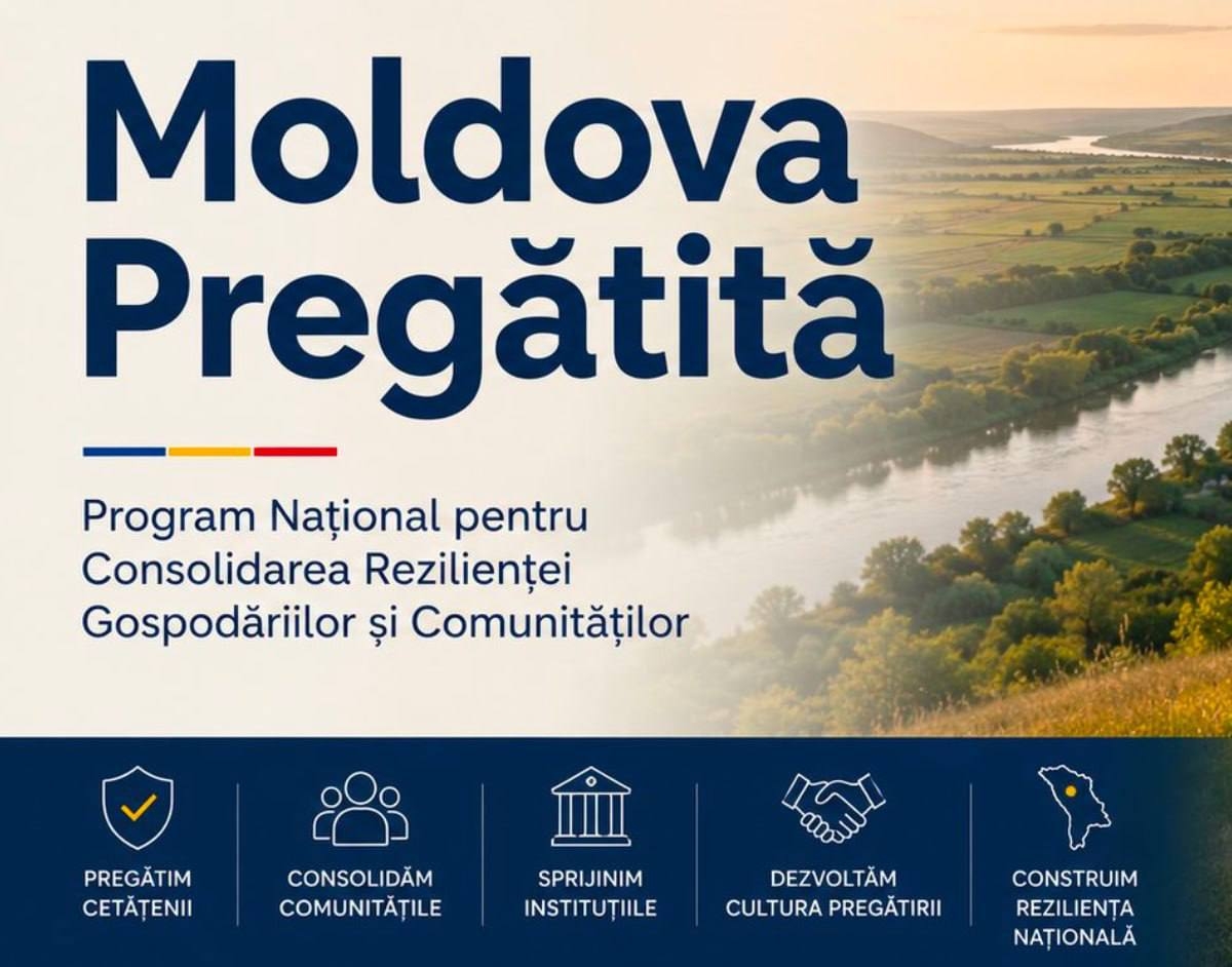 Guvernul lansează programul „Moldova Pregătită”