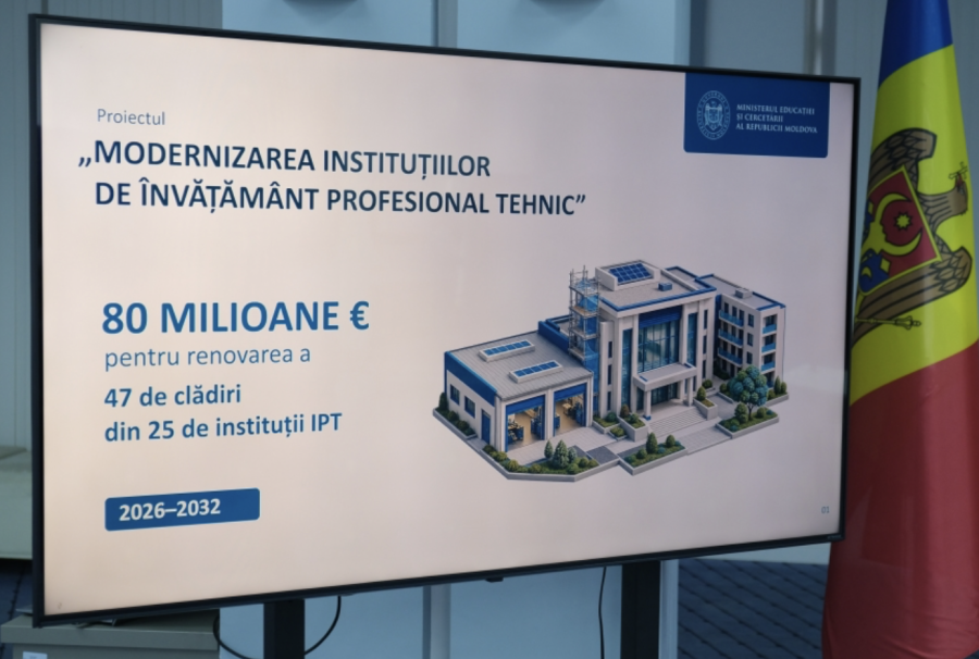25 de școli profesionale, colegii și centre de excelență vor fi modernizate