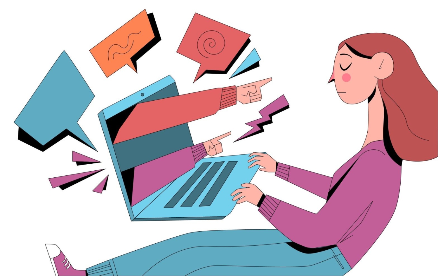 Unul din trei elevi se confruntă cu cyberbullying