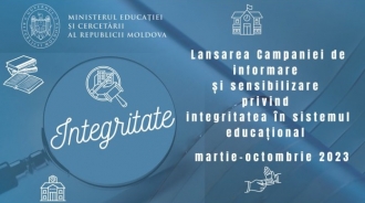 MEC și CNA au lansat o campanie de informare privind integritatea în sistemul educațional