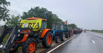 Fermierii au ieșit la un nou protest în Piața Marii Adunări Naționale