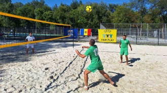 S-au desemnat câștigătorii la footvolley