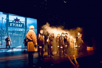 Teatrul Național  „Mihai Eminescu” a mers în patru orașe cu spectacolul „Dosarele Siberiei”