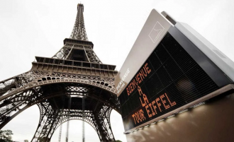 Turnul Eiffel din Paris a fost închis din cauza grevei personalului