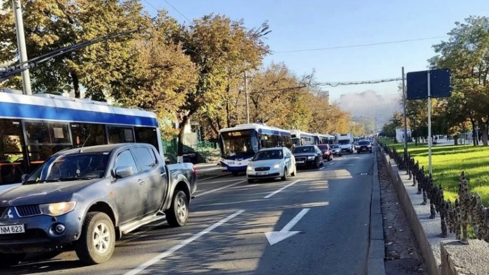 В воскресенье на некоторых улицах Кишинева будет частично приостановлено движение