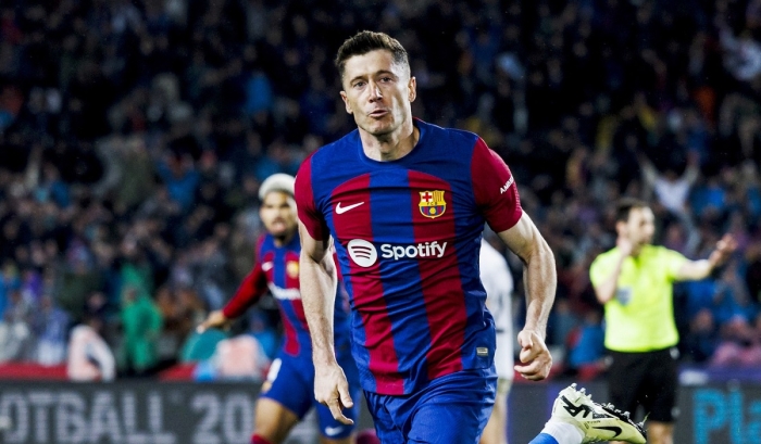 Robert Lewandowski, decisiv în Barcelona