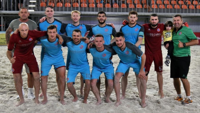 BSC Nistru Chișinău a câștigat Cupa Moldovei la fotbal pe plajă