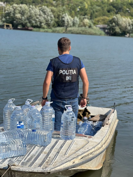 Sute de litri de alcool, adus ilegal din Ucraina