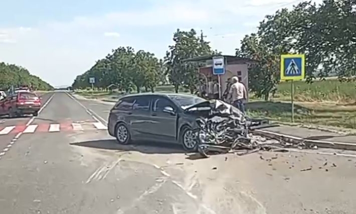 Doi soți au avut de suferit în urma unui accident rutier