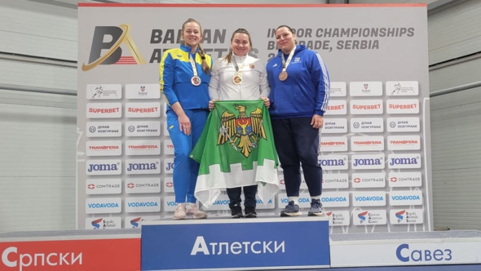 Aur pentru Moldova, câștigat la Campionatul balcanic