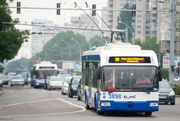 Creștere de 12,5% a transportului public în Moldova în 2024