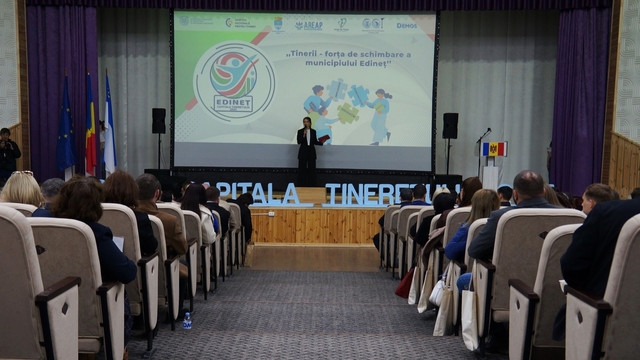 Municipiul Edineț a fost desemnat „Capitala Tineretului 2025”
