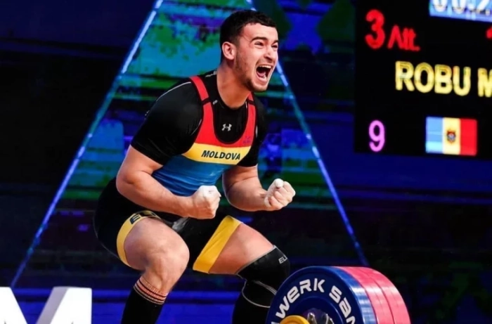 Marin Robu, nominalizat la titlul de cel mai bun halterofil