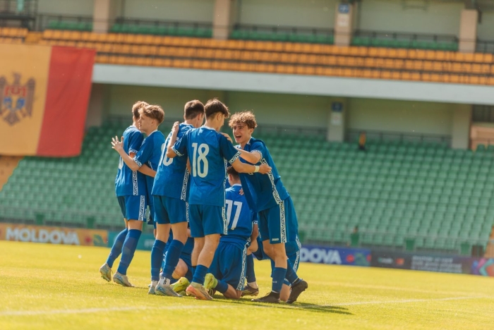 U17. Naționala Moldovei, confruntarea cu Armenia