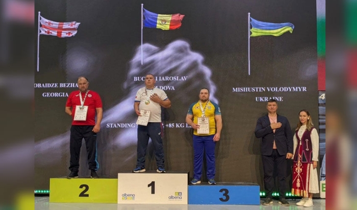 Moldova a cucerit 11 medalii la Campionatul Mondial de Para-Armwrestling