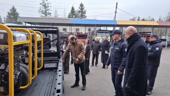 ГИЧС получил партию техники для устранения последствий наводнения