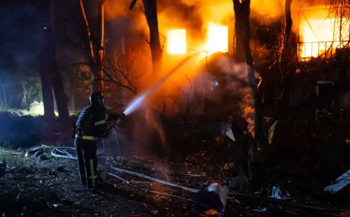 Noapte de foc în Ucraina