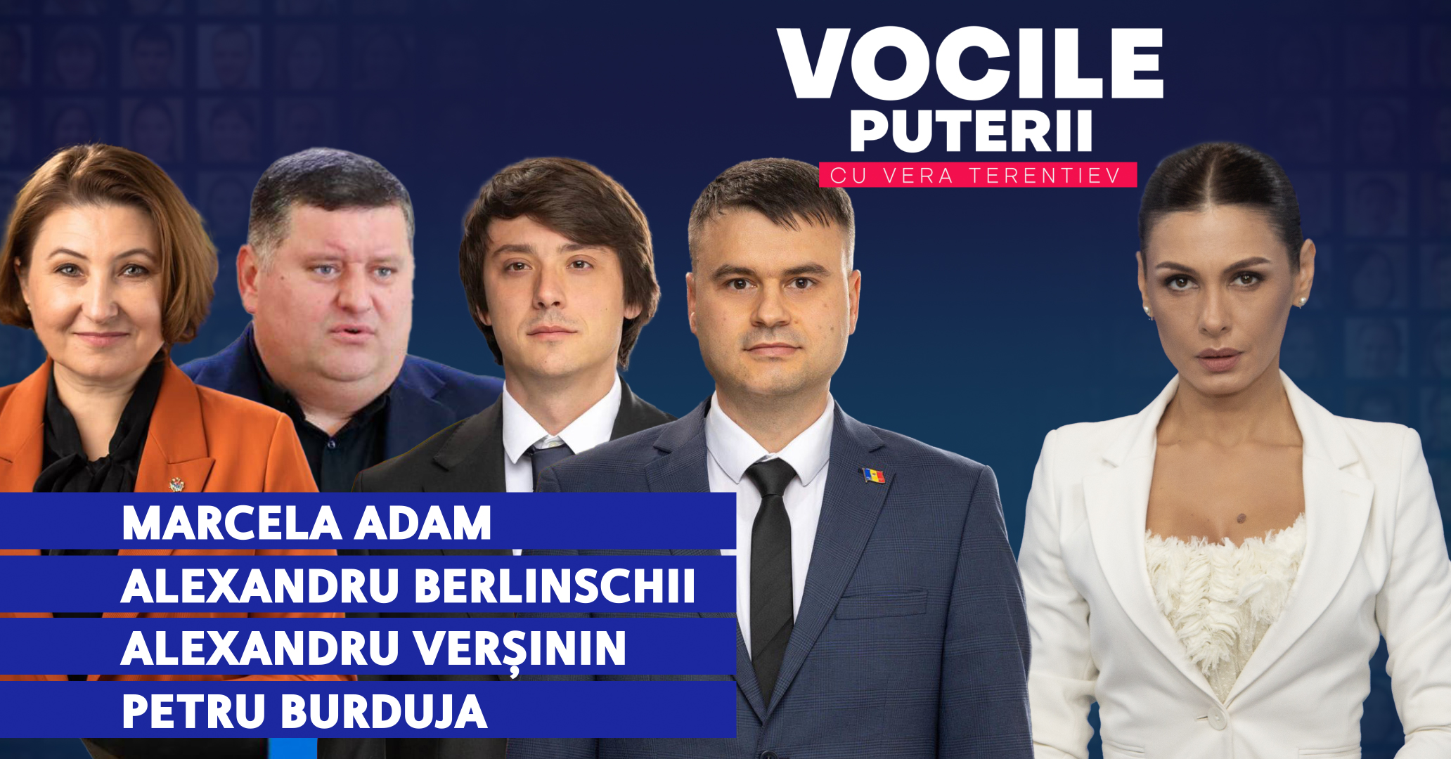 Vocile Puterii. Deputații Marcela Adam, Alexandru Berlinschii, Petru Burduja, Alexandru Verșinin 21.04.2026